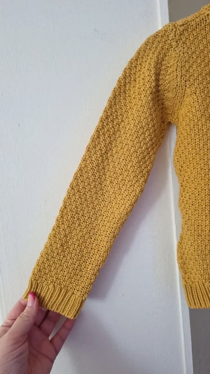Pull moutarde taille 5 ans creeks - photo numéro 7