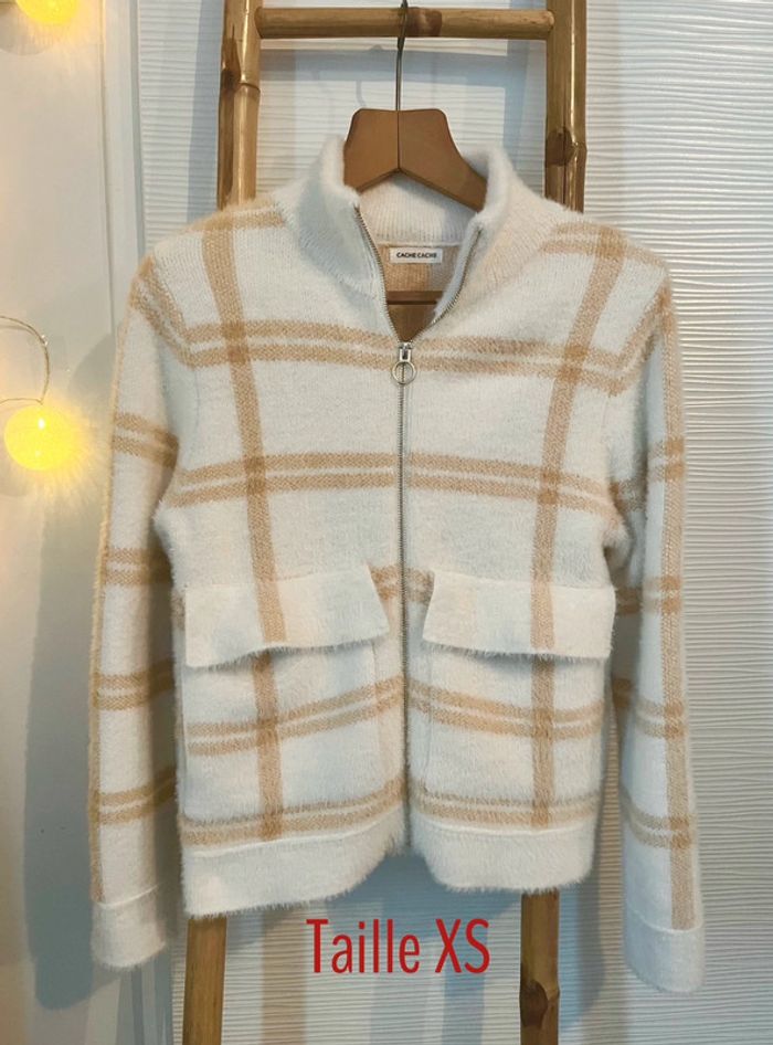 Veste zippée taille XS