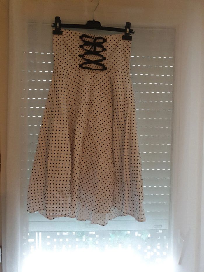 Robe d'été à pois retro année 50 Pin-up - photo numéro 3