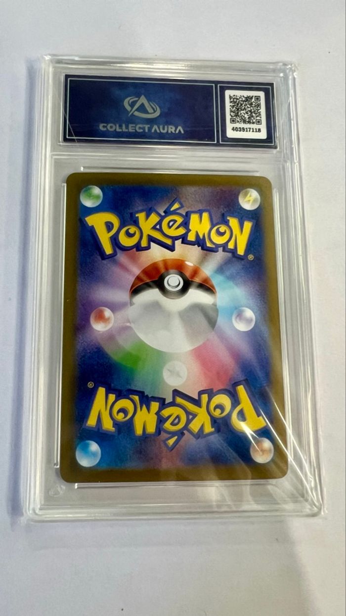 Carte Pokémon Nymphali ex 069/187 grader collectaura - photo numéro 2