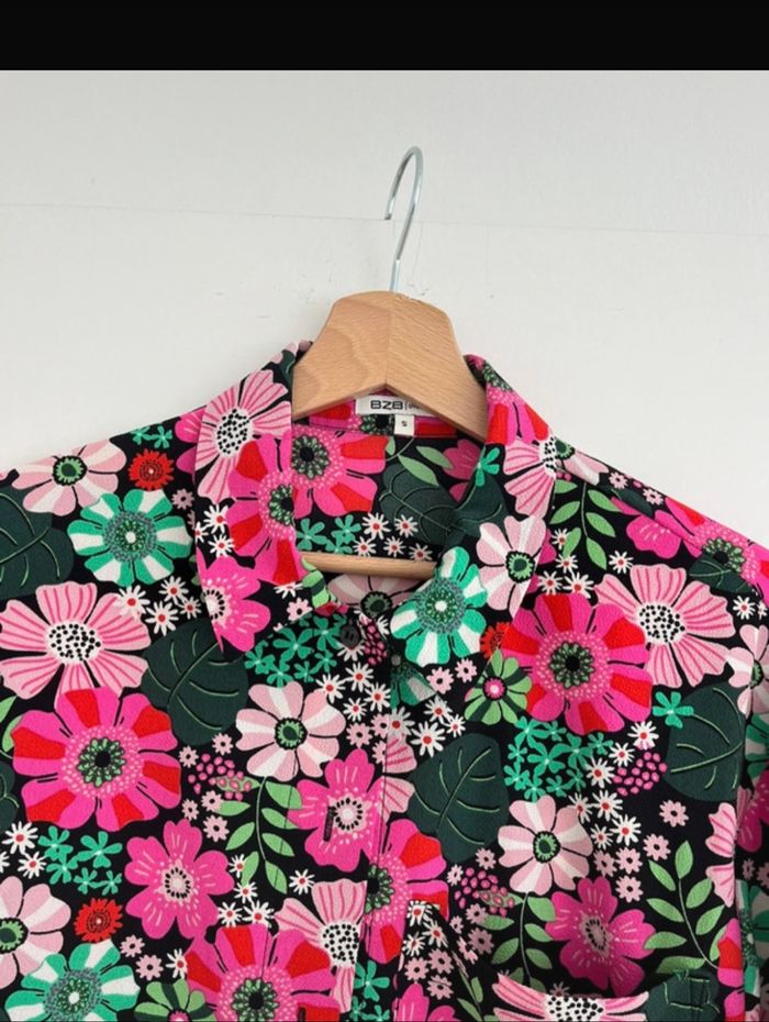 Chemise vintage à motifs - photo numéro 2