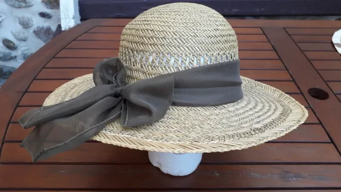 Chapeau d'été en paille