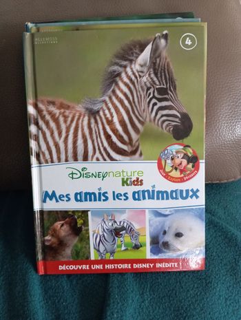 Livre n4 Disney nature kids mes amis les animaux