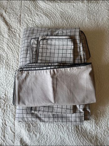 Couverture de couette + 2 tête d’oreiller