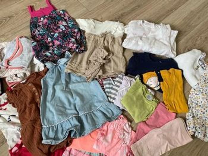 Lot 18 mois printemps été fille