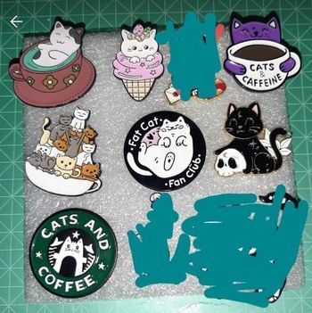 Pins chat au choix