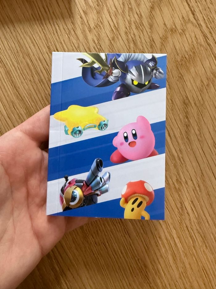 Notebook Kirby Air Riders officiel Nintendo neuf