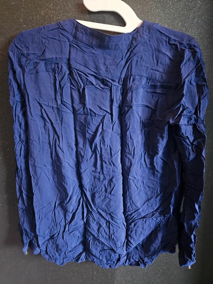 Chemise bleu marine - photo numéro 3