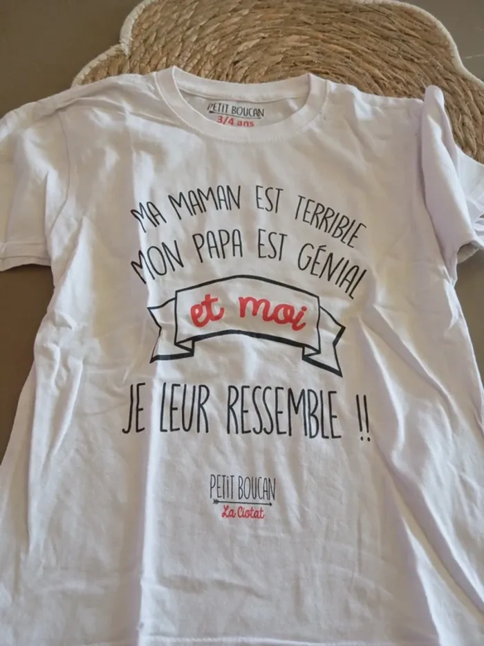 Tee shirt humour 4 ans - photo numéro 2