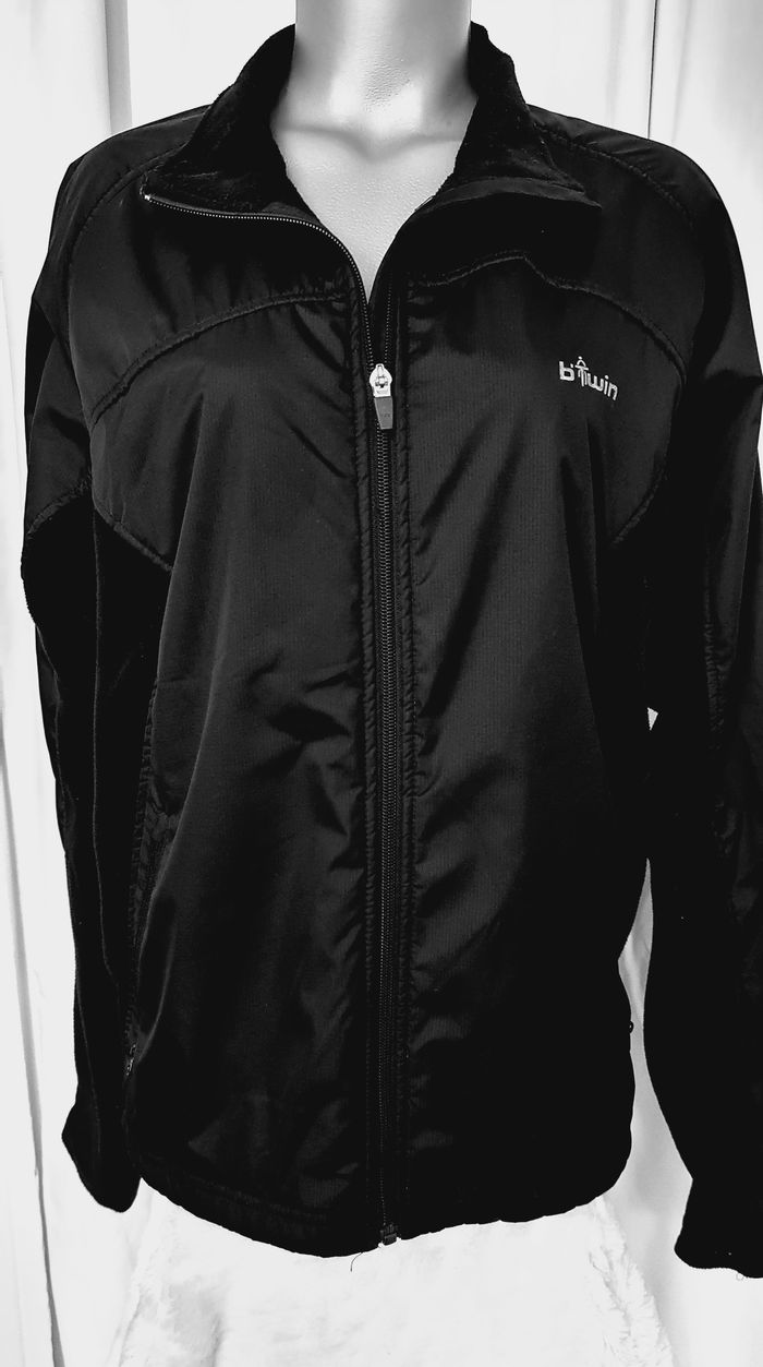 🌻 Veste noir homme taille L de marque B'Twin 🌻