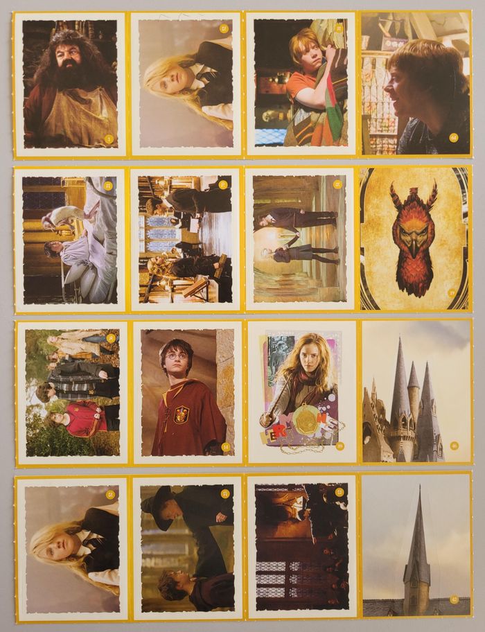 Cartes Harry Potter Magasin U