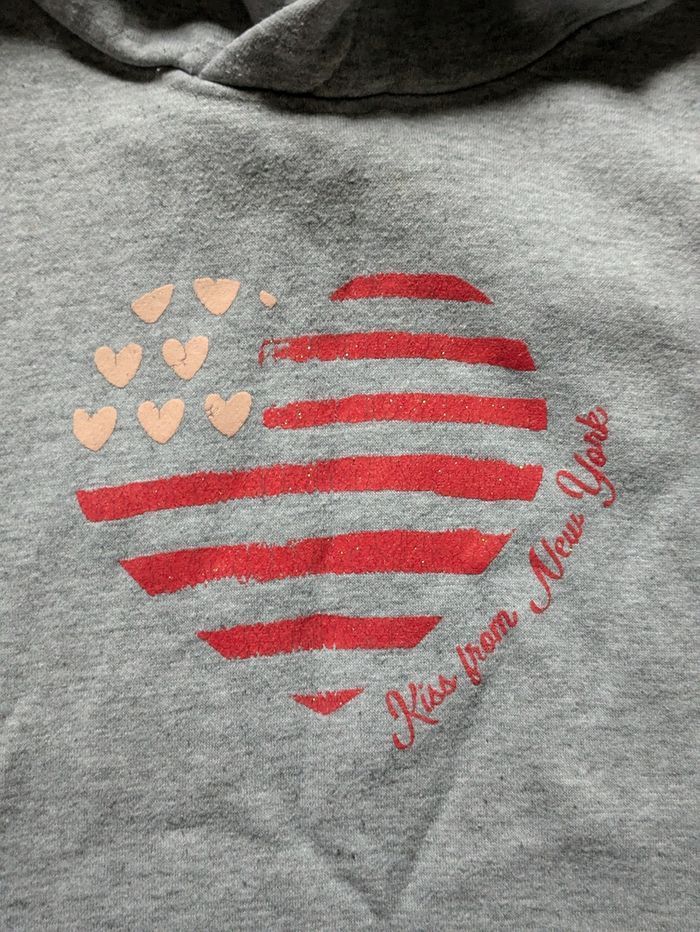 Robe sweat à capuche  hiver chaude fille 4 ans - photo numéro 3