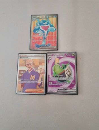 lot de cartes Pokémon série mascarade crépusculaire EV 6