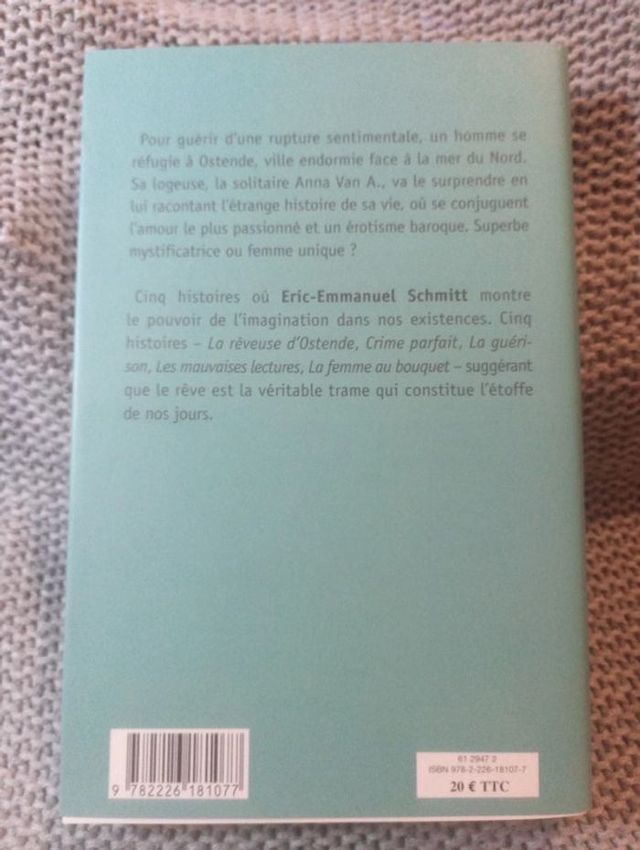 Eric-Emmanuel Schmitt - La rêveuse d'Ostende - photo numéro 2