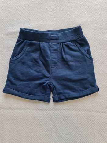 Short marine NPO baby 12 mois