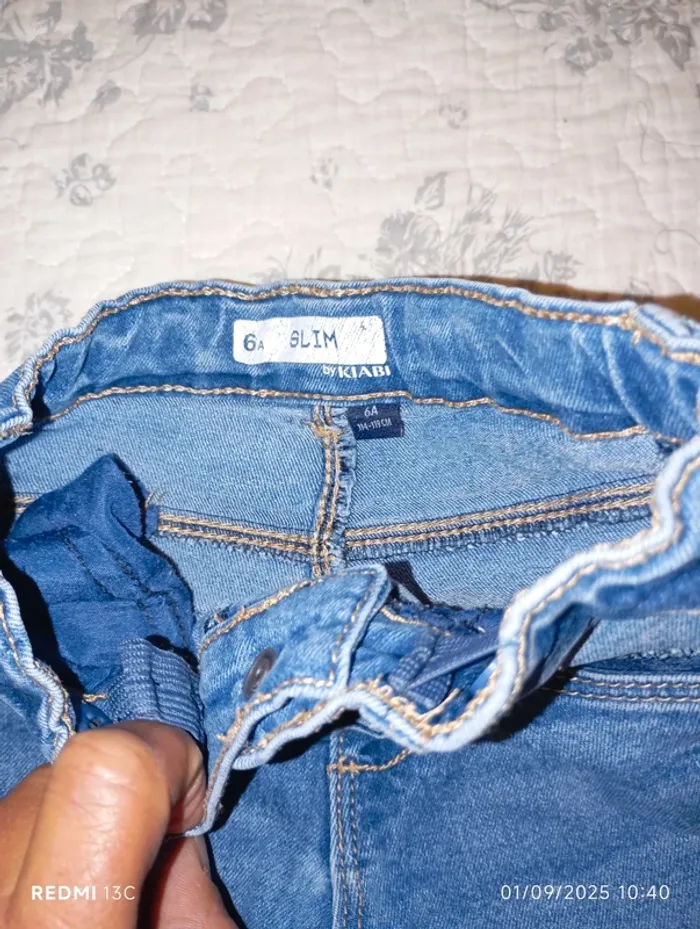 Jeans 6 ans fille - photo numéro 3