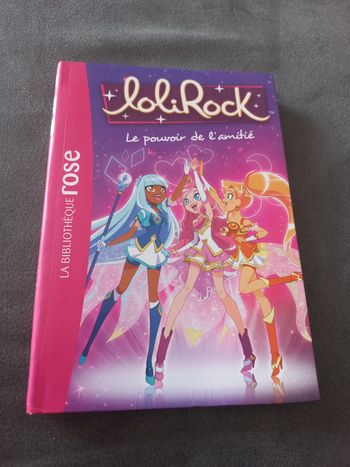 Livre roman bibliotheque rose lolirock tome 1