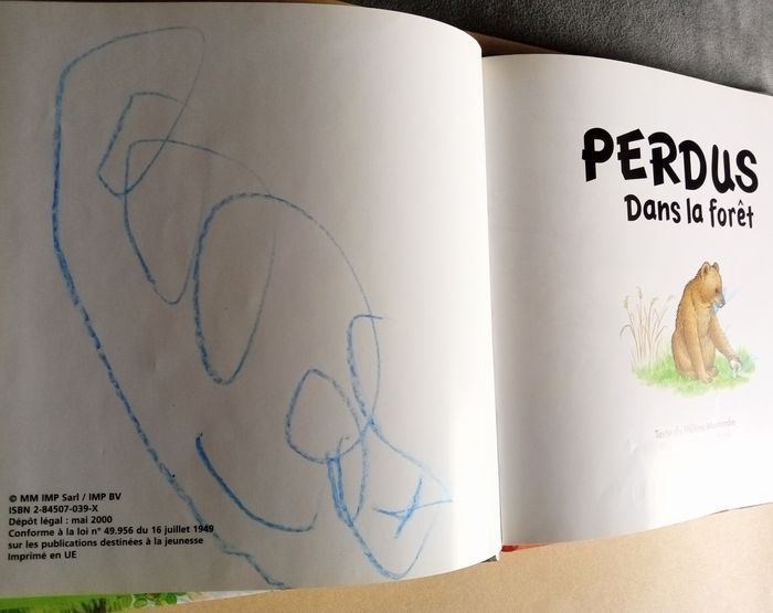 Livre " Le Petit Ours"/"perdu dans la forêt" - photo numéro 6