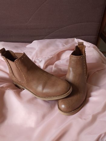 Bottines marron