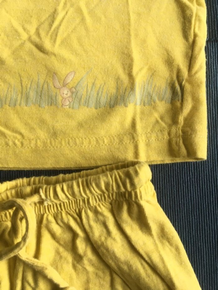 Ensemble ou pyjacourt Petit bateau 12 mois - photo numéro 2