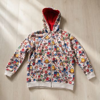 Sweat zippé M&M's JH Design Vintage - Taille L
