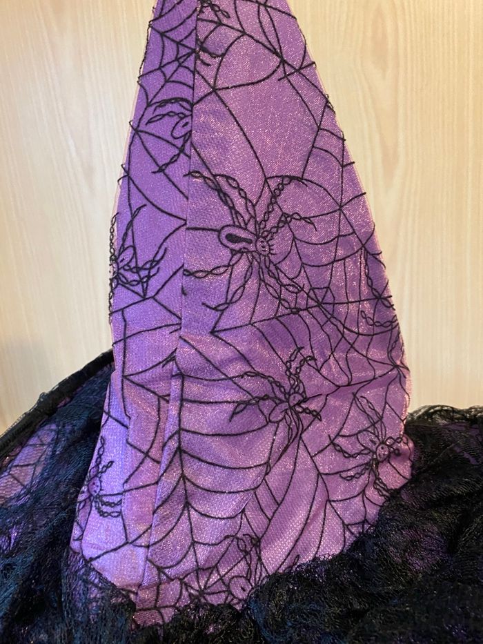 Chapeau d’Halloween  Noir et violet  Pour petite fille  2€ - photo numéro 3