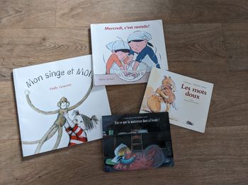 Lot de 4 livres ecole des Loisirs