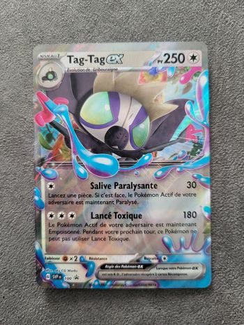 Carte pokémon Tag-Tag ex