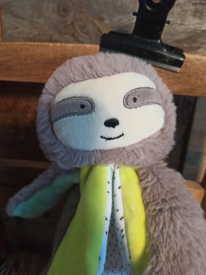 Doudou paresseux baby Nat tbe - photo numéro 6