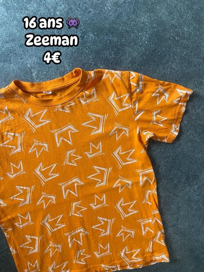 T-shirt 👾 16 ans 👾 Zeeman