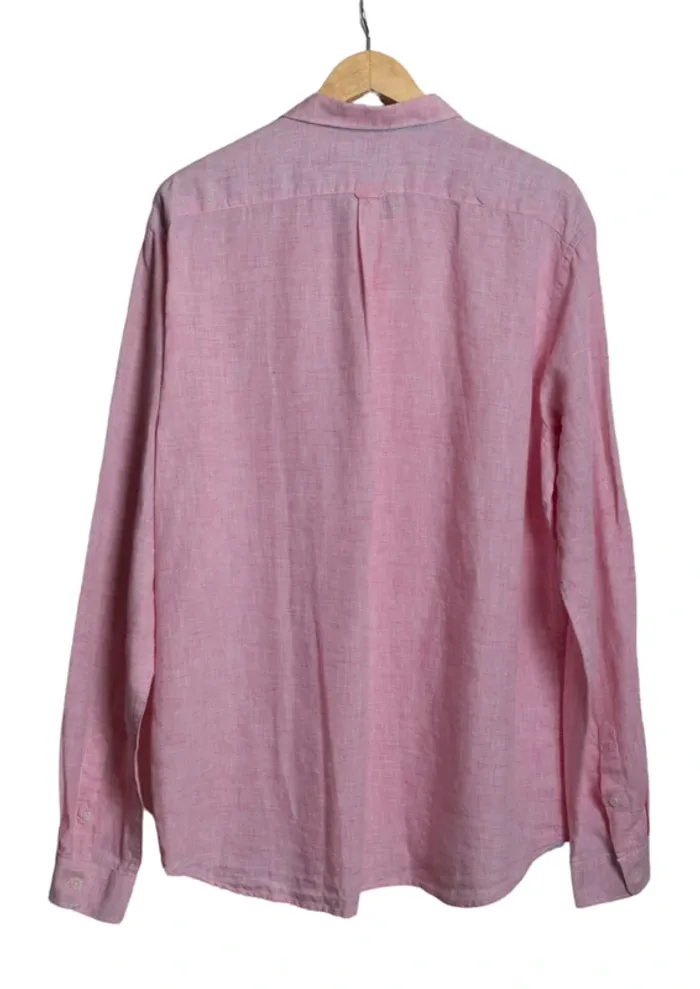 Chemise rose en lin Star Clippers – Taille XXL - photo numéro 5