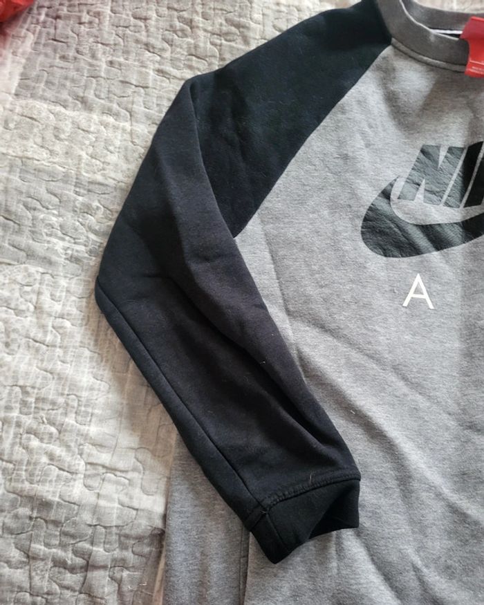 Sweat gris Nike Air taille L - photo numéro 5