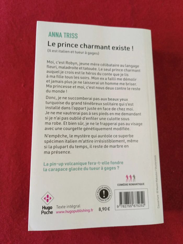 Le prince charmant existe il est italien et tueur à gages " Anna Triss" Hugo poche - photo numéro 12