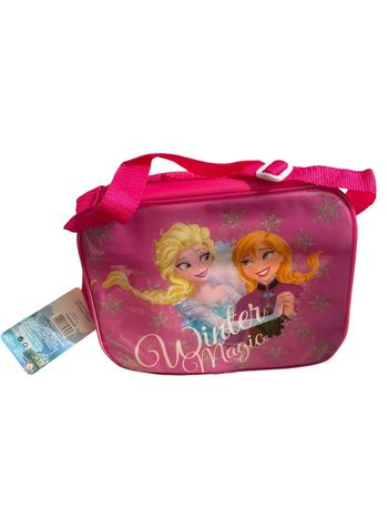 Sac bandoulière Disney Frozen / La reine des neiges + gourde et boîte à goûter neuf