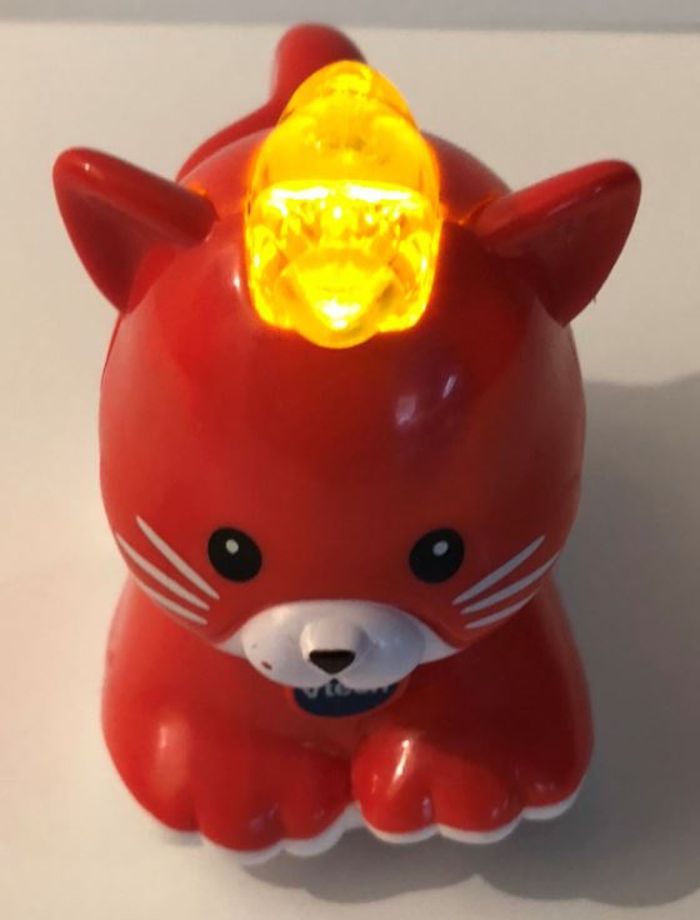 Vtech Tut Tut Animo Paprika le bébé chat tracteur zoo maxi jungle super ferme bateau des animaux tigre panda hippo koala chat poule cheval tigre cochon crocodile singe copains bolides rare lot SOP77 - photo numéro 5