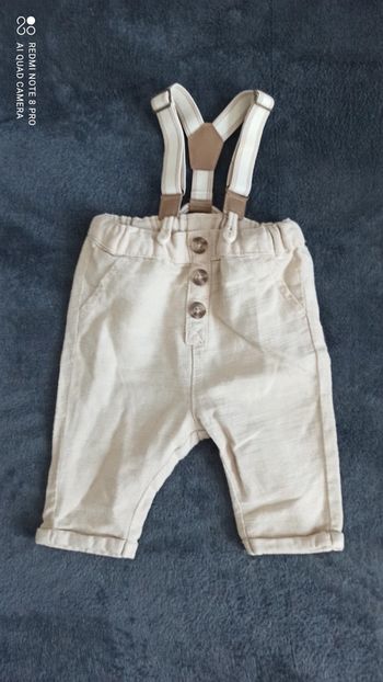 Pantalon salopette bretelles