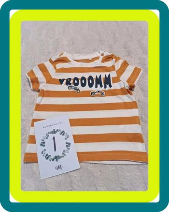 Tee shirt neuf taille 12mois