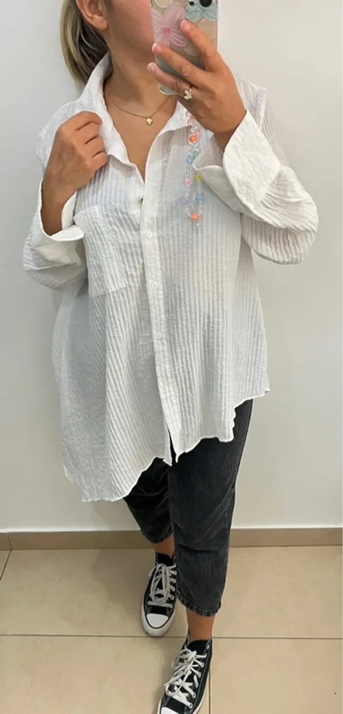 Chemise surdimensionné Zara - photo numéro 2