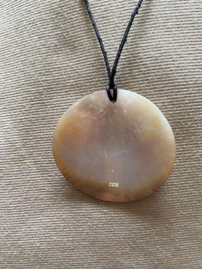 Collier en nacre ajustable - photo numéro 3