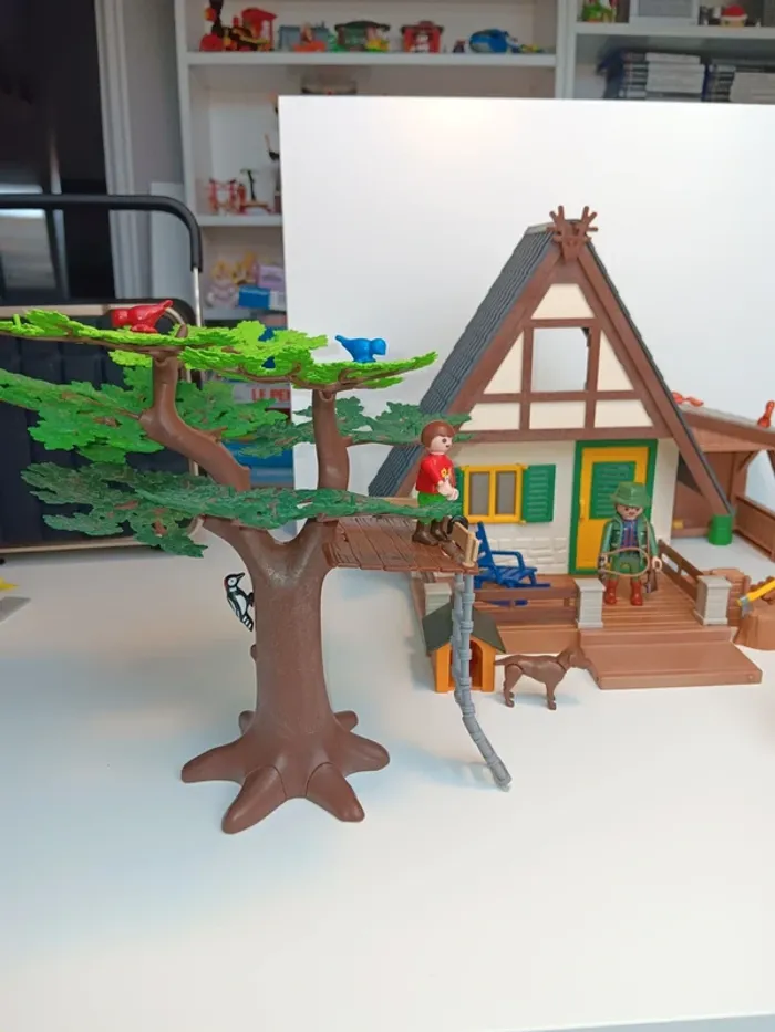 Lot figurines playmobil chalet de montagne - photo numéro 6