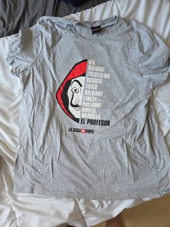 Tee shirt homme casa de papel