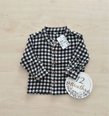Chemise 6/9 mois en 74 cm