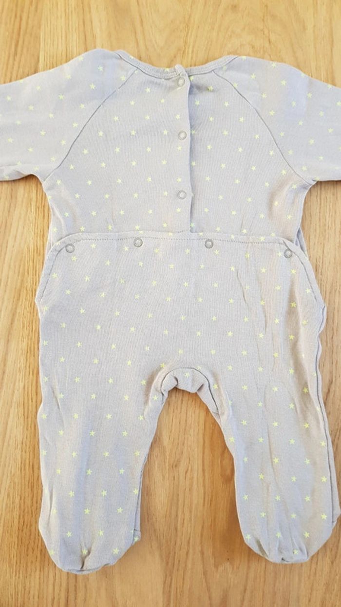Lot 4 pyjamas grenouillères bébé 3 mois - photo numéro 7