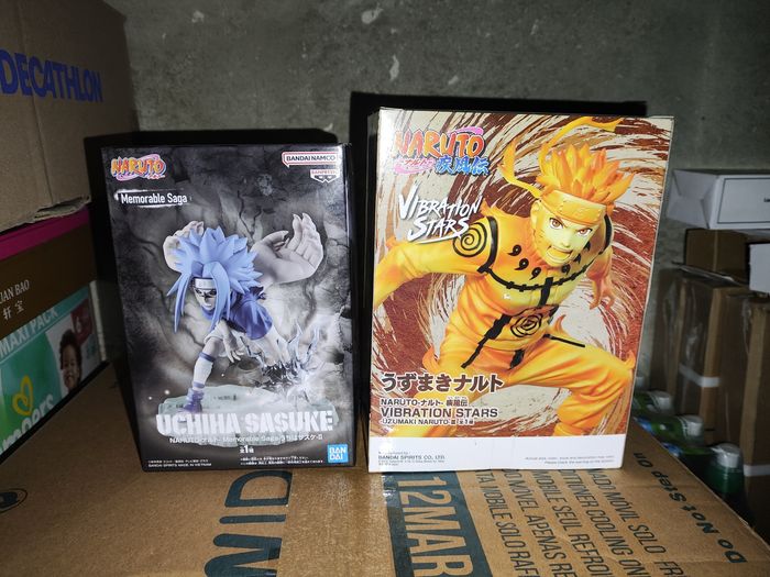 Lot Figurines Naruto & Sasuke Banpresto