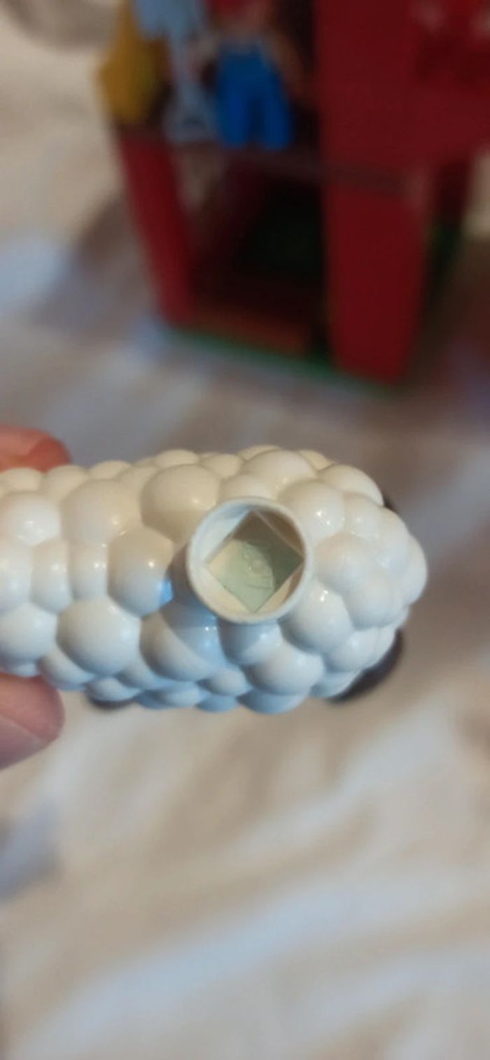 Bâtiment de Ferme avec homme fermier mouton et cochon lego duplo - photo numéro 6