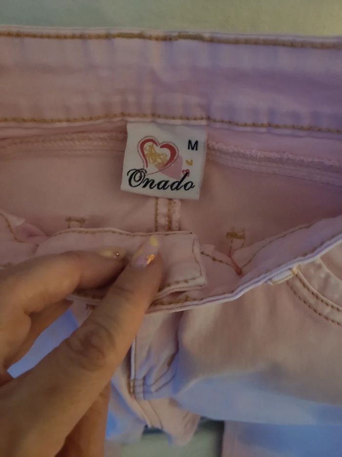 Jeans rose claire t.38 - photo numéro 2