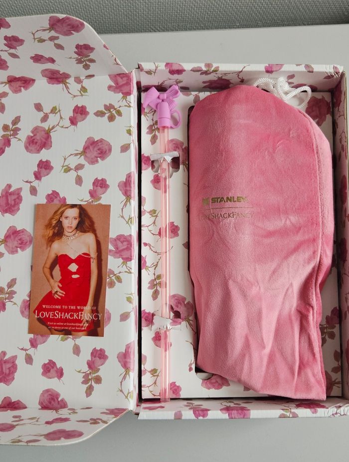 Stanley × LoveShackFancy 1,2L – Édition limitée Roses – Neuve - photo numéro 5