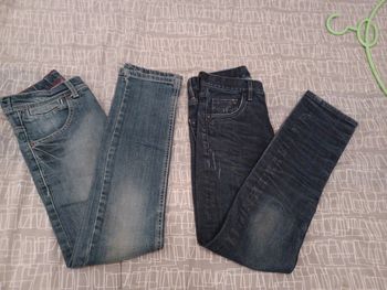 lot 2 jeans 10 ans