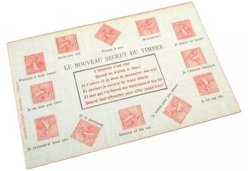 Carte postale ancienne Le Nouveau secret du Timbre Jacques Brien Bruxelles