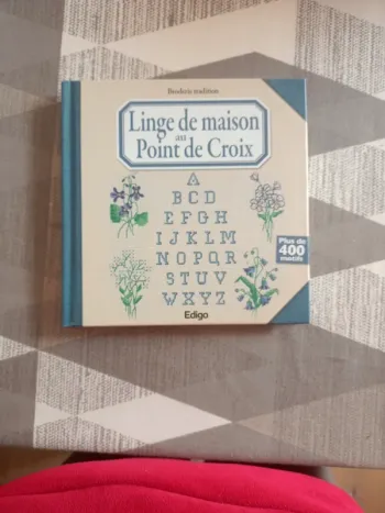 Linge de maison au point de croix